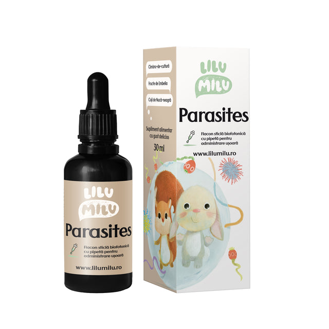 Parasites - Picături pentru lupta micilor eroi împotriva paraziților