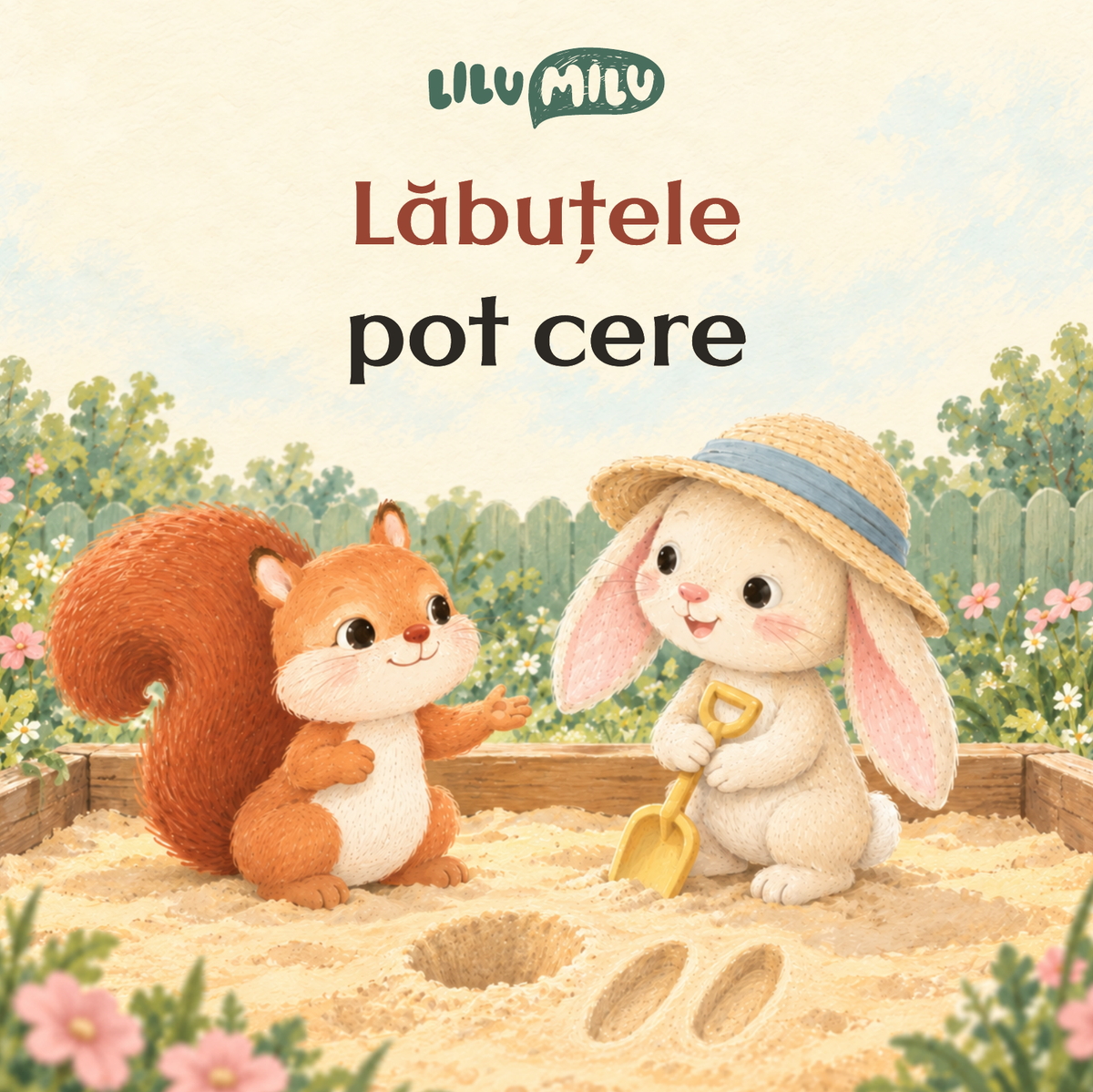 Lăbuțele pot cere - coperta ediției finale Lilu Milu