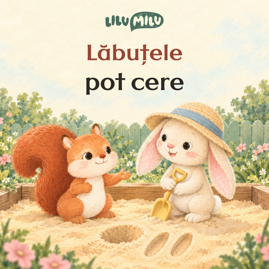 Lăbuțele pot cere - coperta ediției finale Lilu Milu