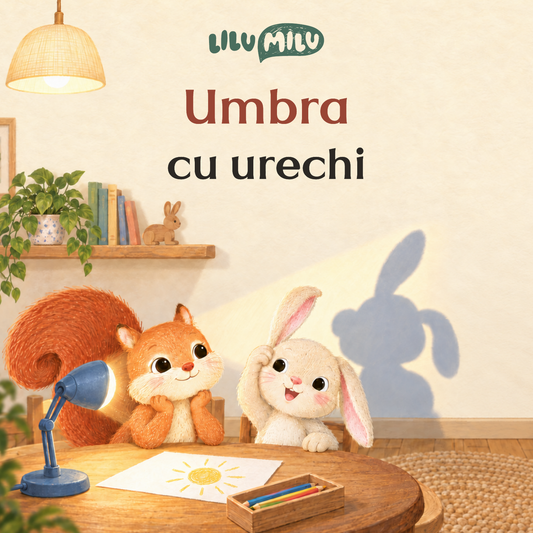 Umbra cu urechi - coperta ediției finale Lilu Milu